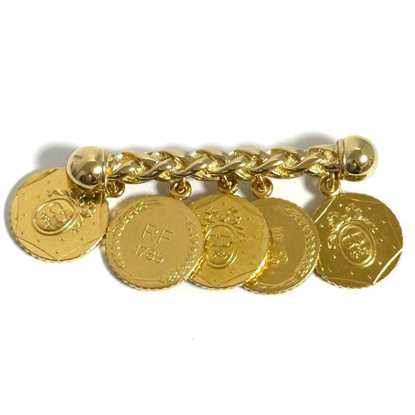 Christian Dior Emblem Brooch