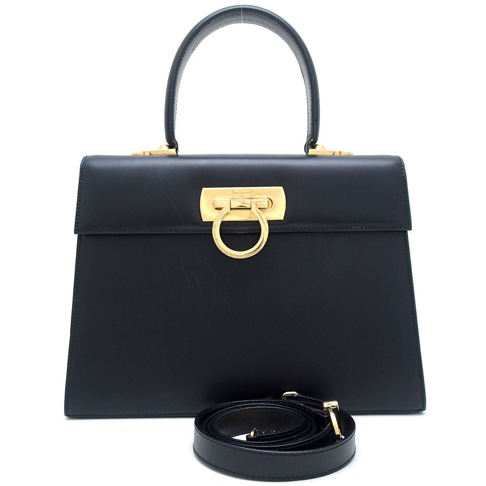 Salvatore Ferragamo Leather 2Way Bag EA-212181