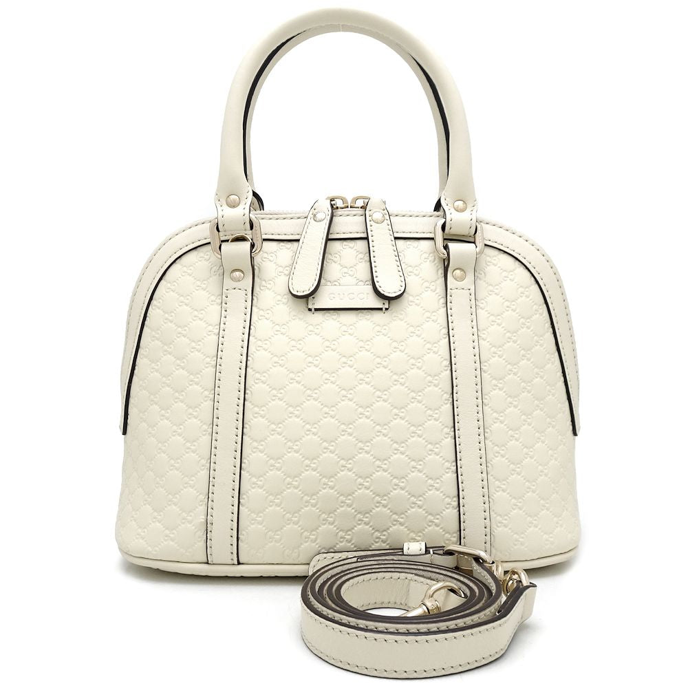 Gucci Leather Microguccissima 2Way Bag