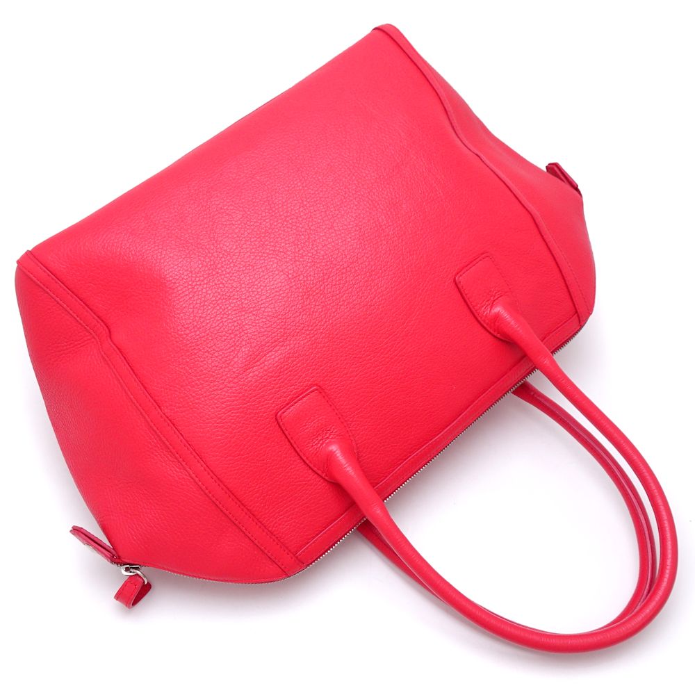 Furla Leather Tote Bag Red