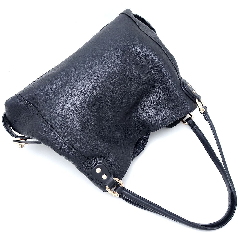 Coach Leather Edie Shoulder Bag 21348