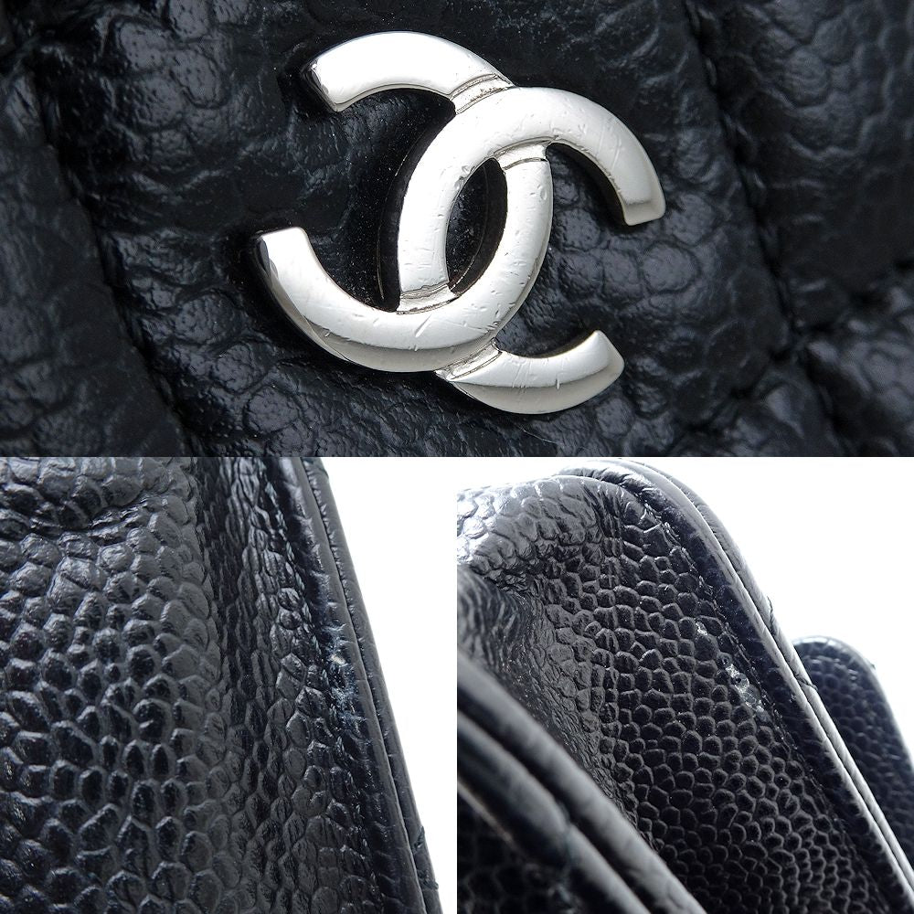 Chanel Caviar Chain Wallet Classic Crossbody