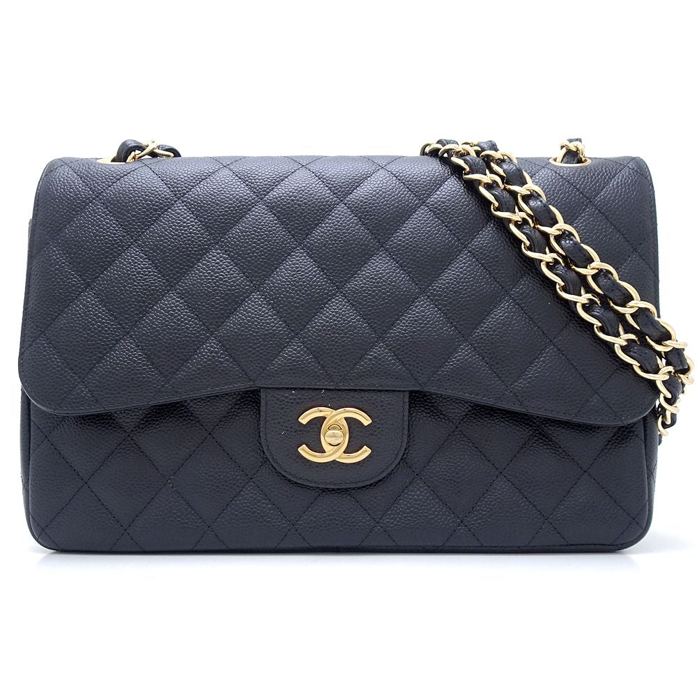 Chanel Caviar Skin Shoulder Bag Matelasse