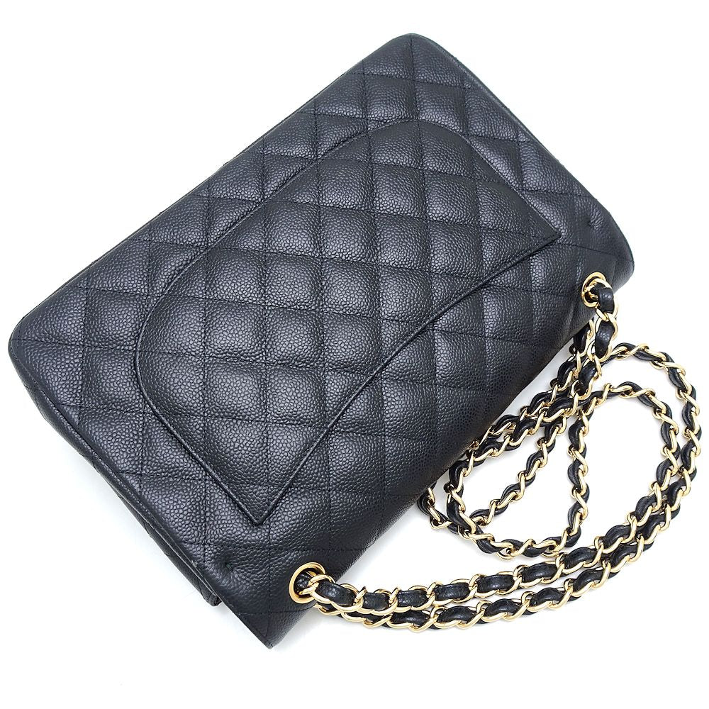 Chanel Caviar Skin Shoulder Bag Matelasse