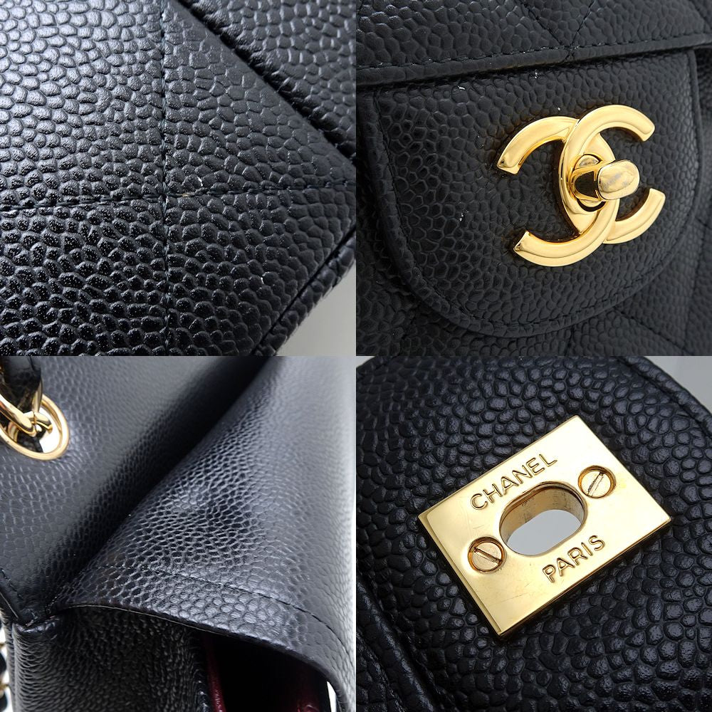 Chanel Caviar Skin Shoulder Bag Matelasse