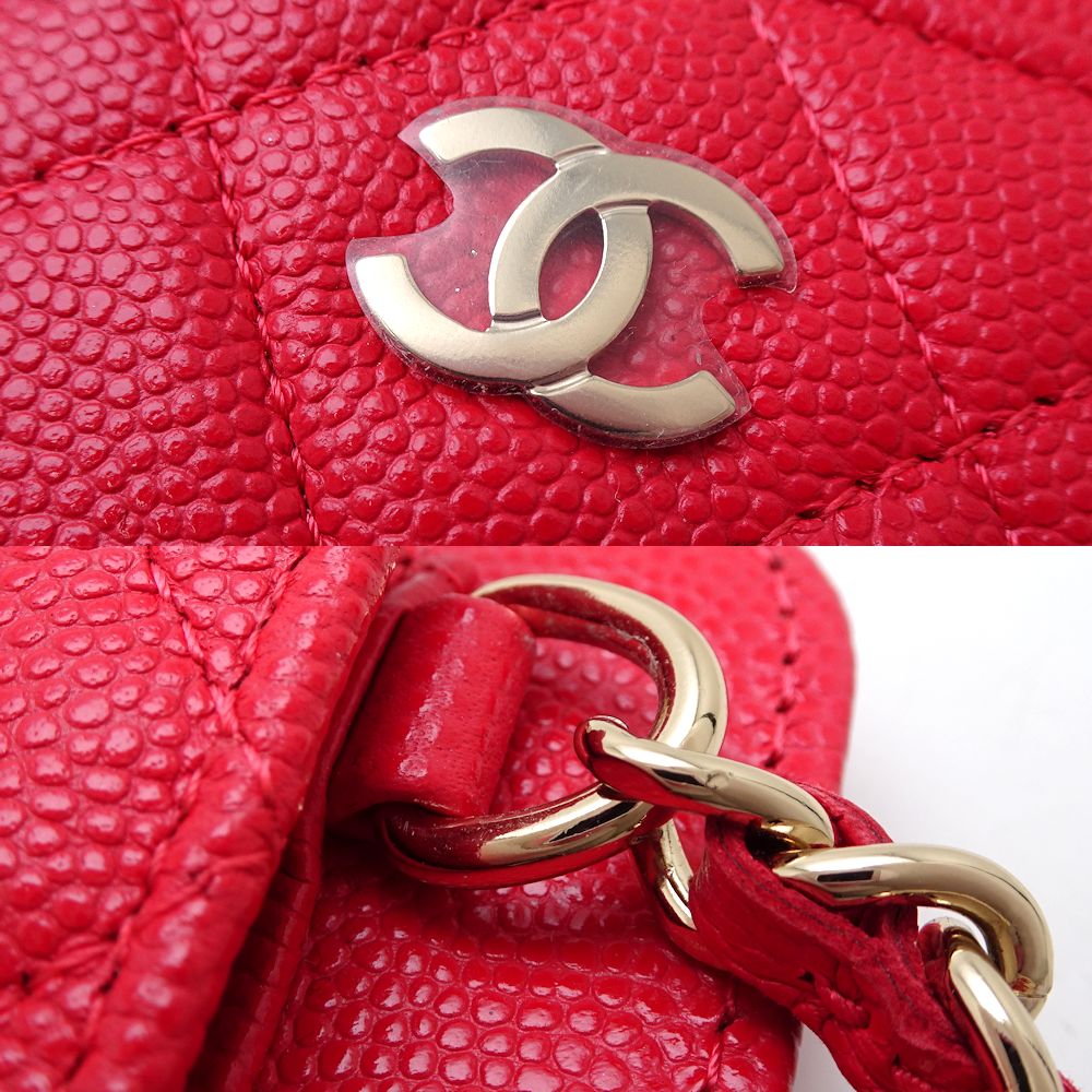 Chanel Caviar Skin Phone Case AP0990