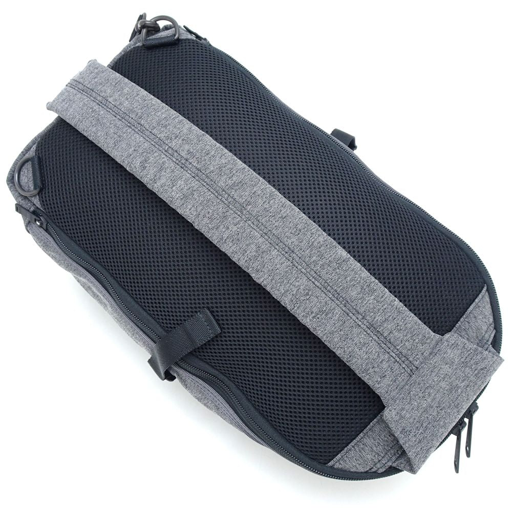 PORTER Nylon Body Bag Gray