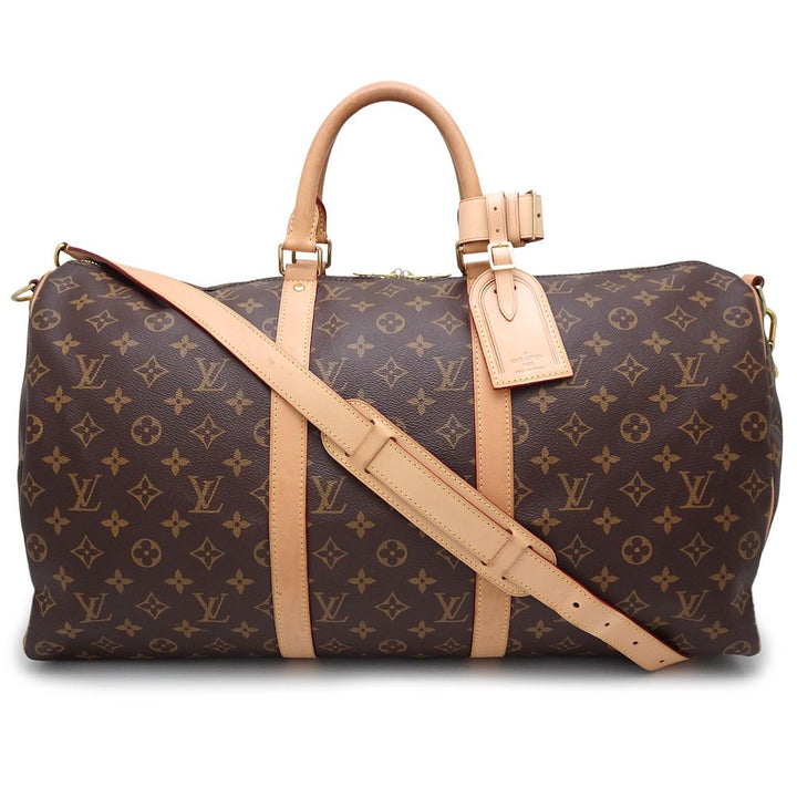 Louis Vuitton Monogram Keepall Bandouliere 50 Bag