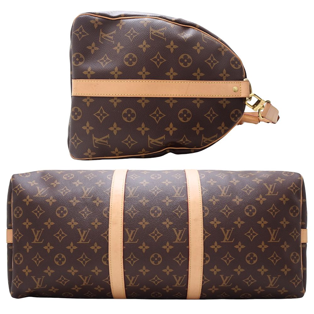 Louis Vuitton Monogram Keepall Bandouliere 50 Bag