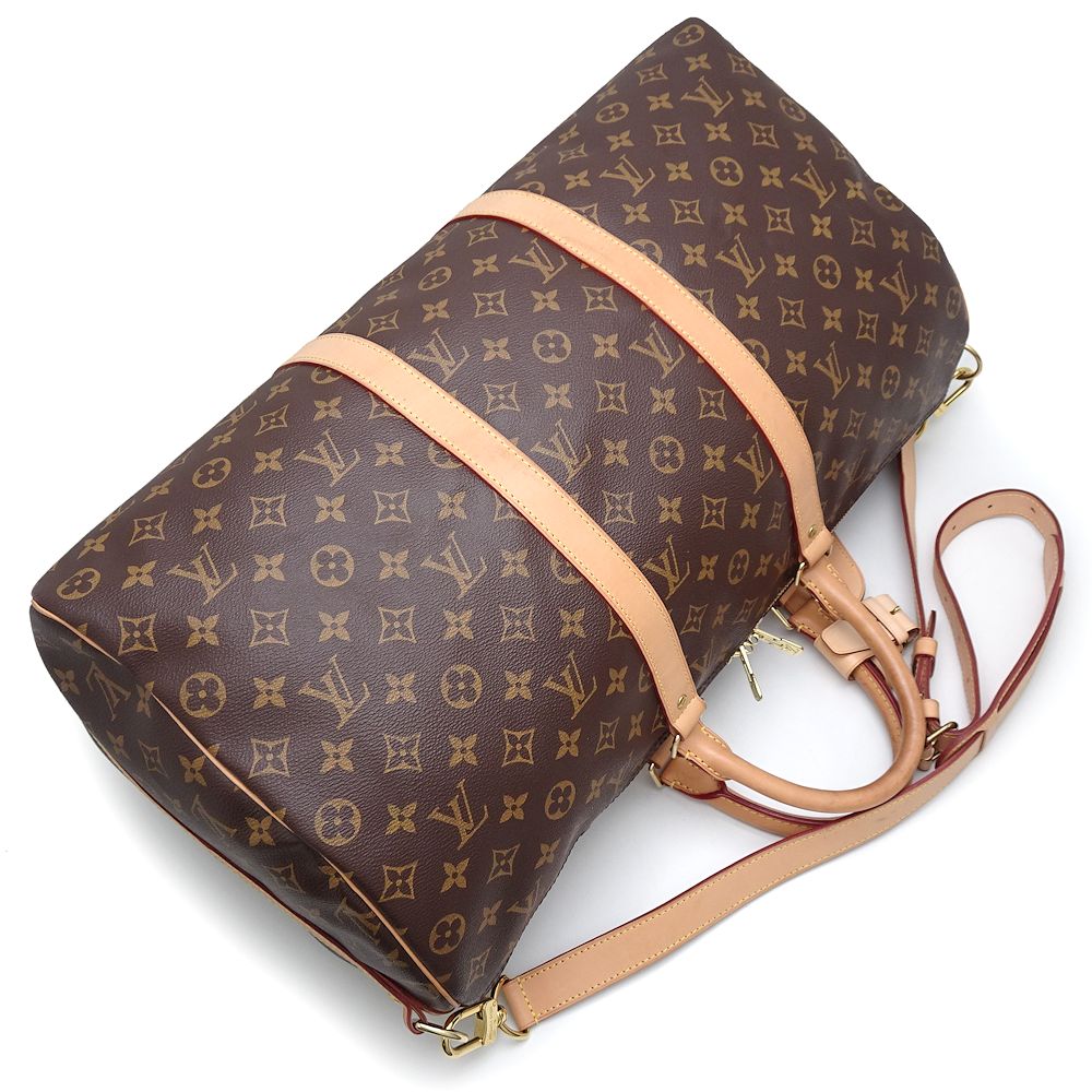 Louis Vuitton Monogram Keepall Bandouliere 50 Bag