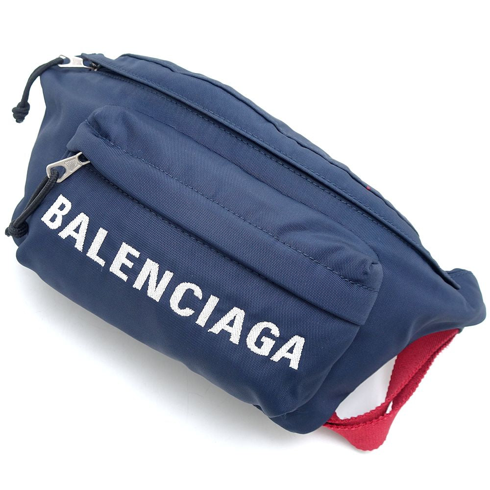 Balenciaga Nylon Canvas Wheel Hip Bag 528862