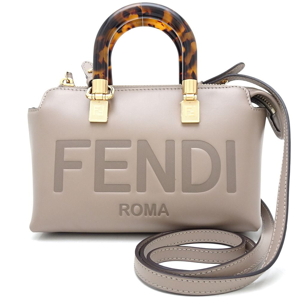 Fendi Mini By The Way Leather Shoulder Bag