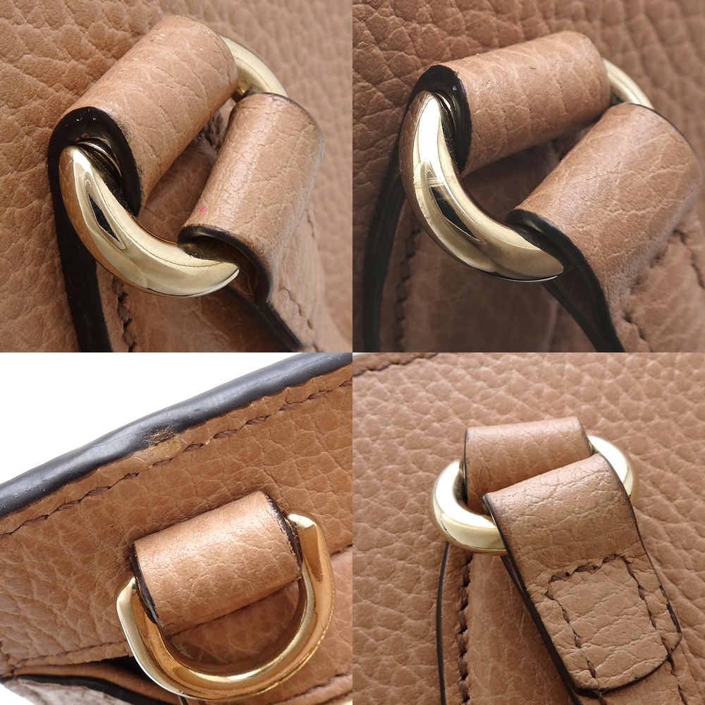 Gucci Leather 2Way Bag Soho Interlocking G