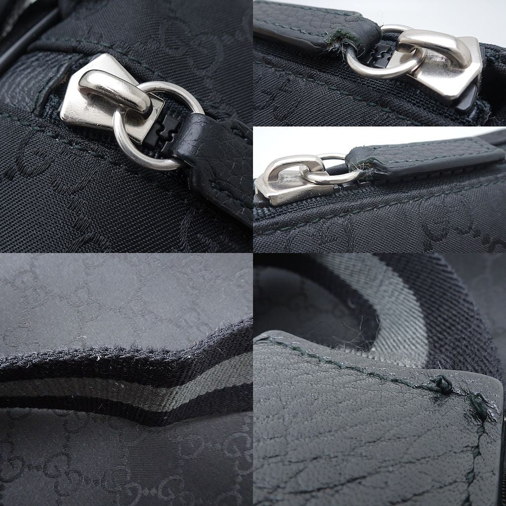 Gucci Nylon Leather Shoulder Bag 509639