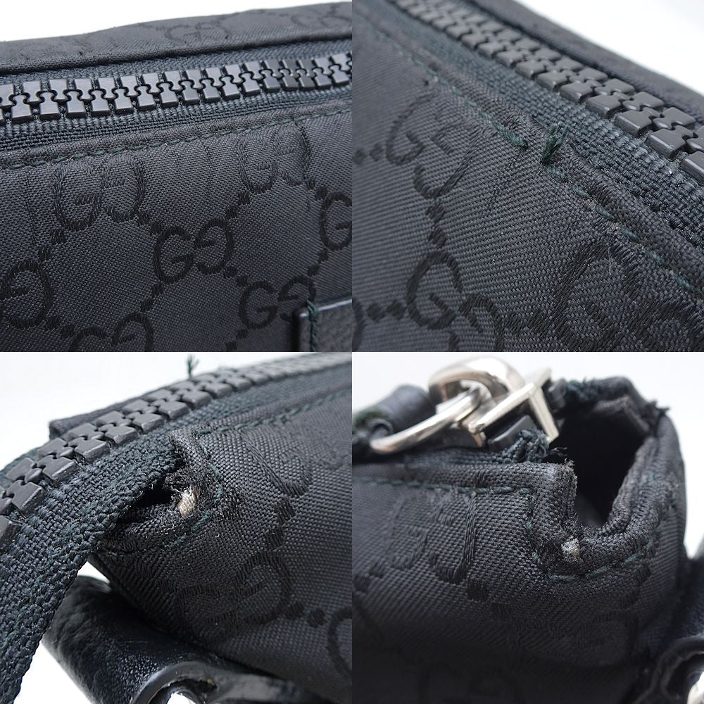 Gucci Nylon Leather Shoulder Bag 509639