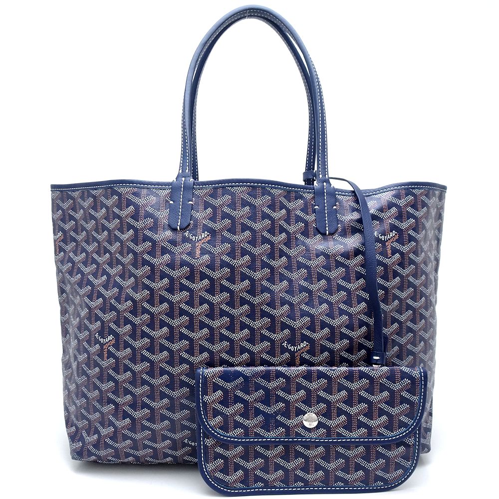 Goyard St. Louis PM Tote Bag PVC Leather