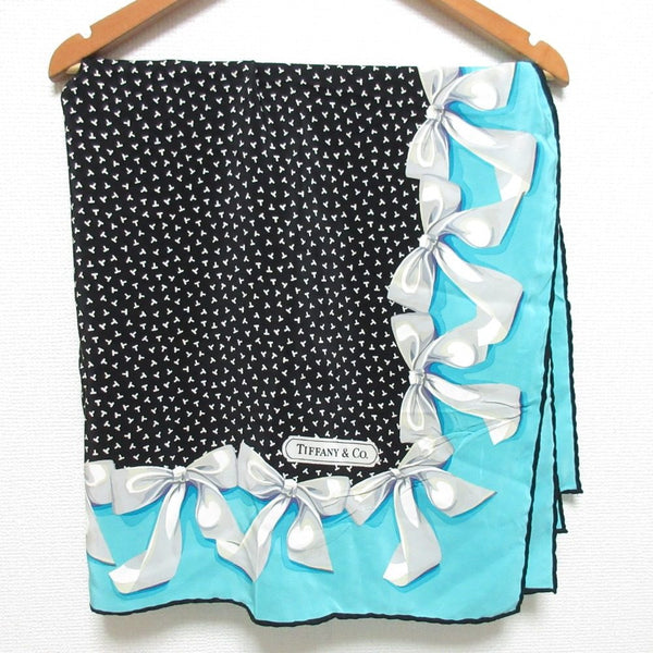 Tiffany&Co. Silk Large Scarf