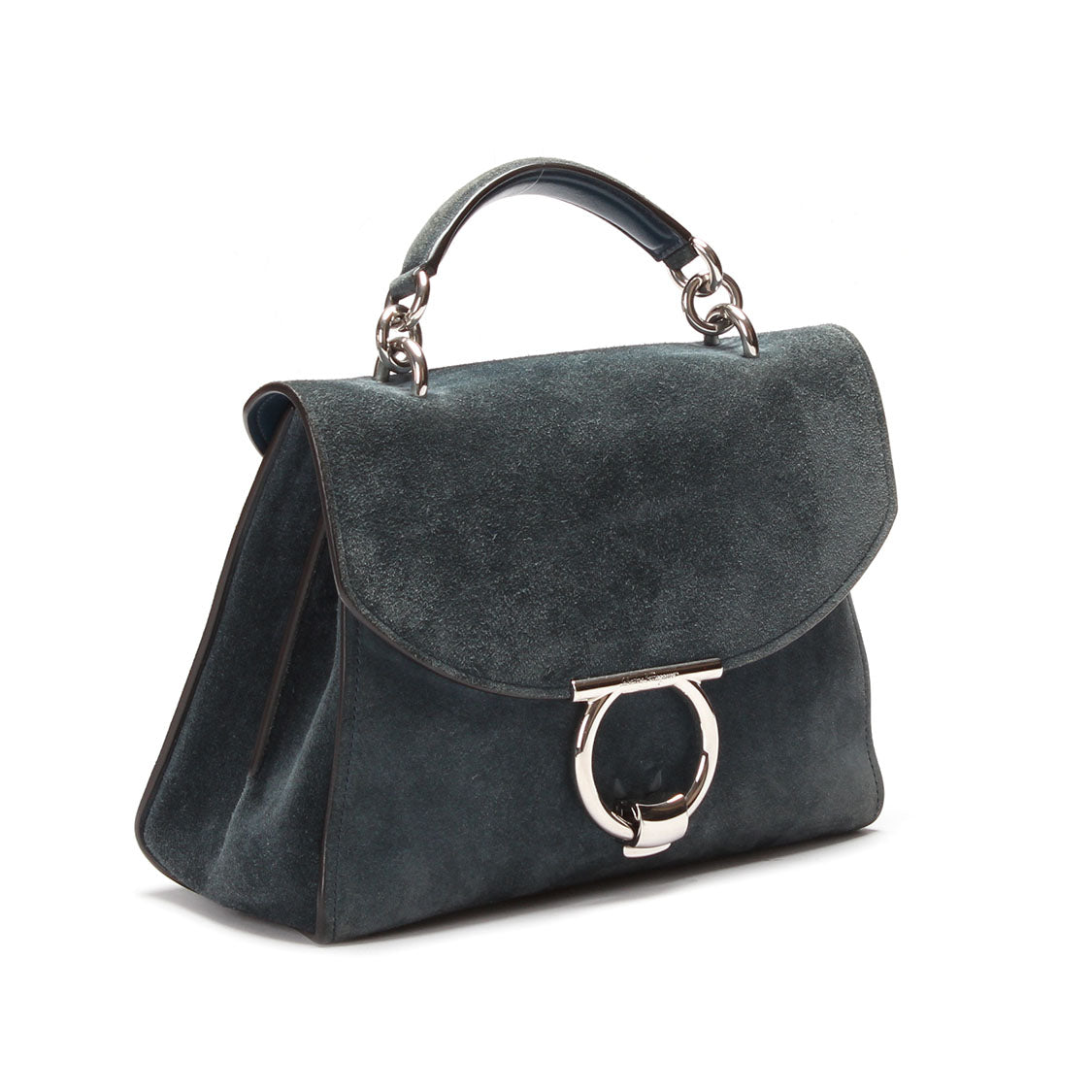 Margot Suede Handle Bag