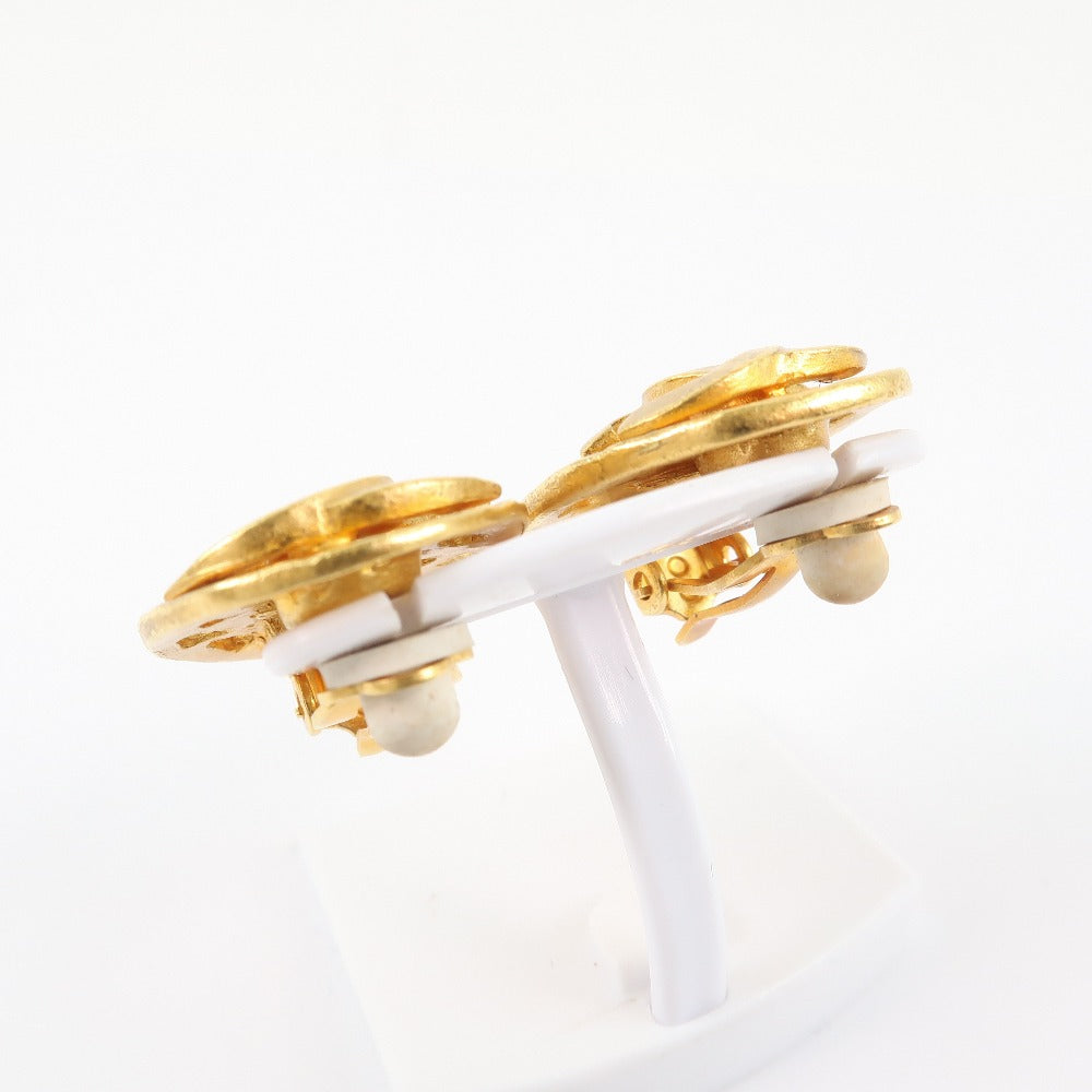 Chanel Gold Plated 95A Vintage Earrings