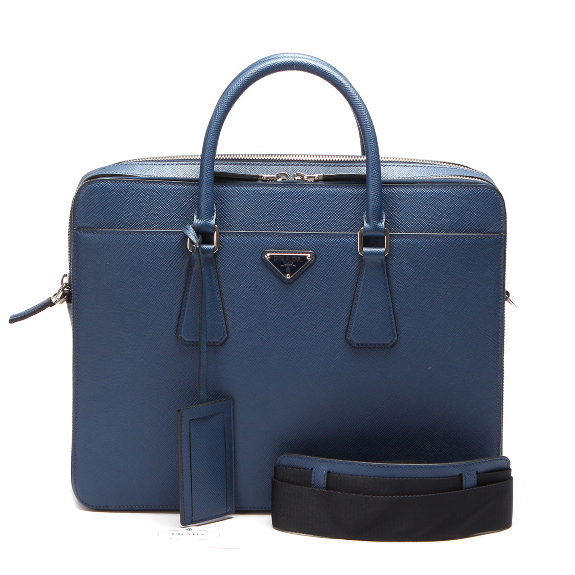 Saffiano Leather Briefcase