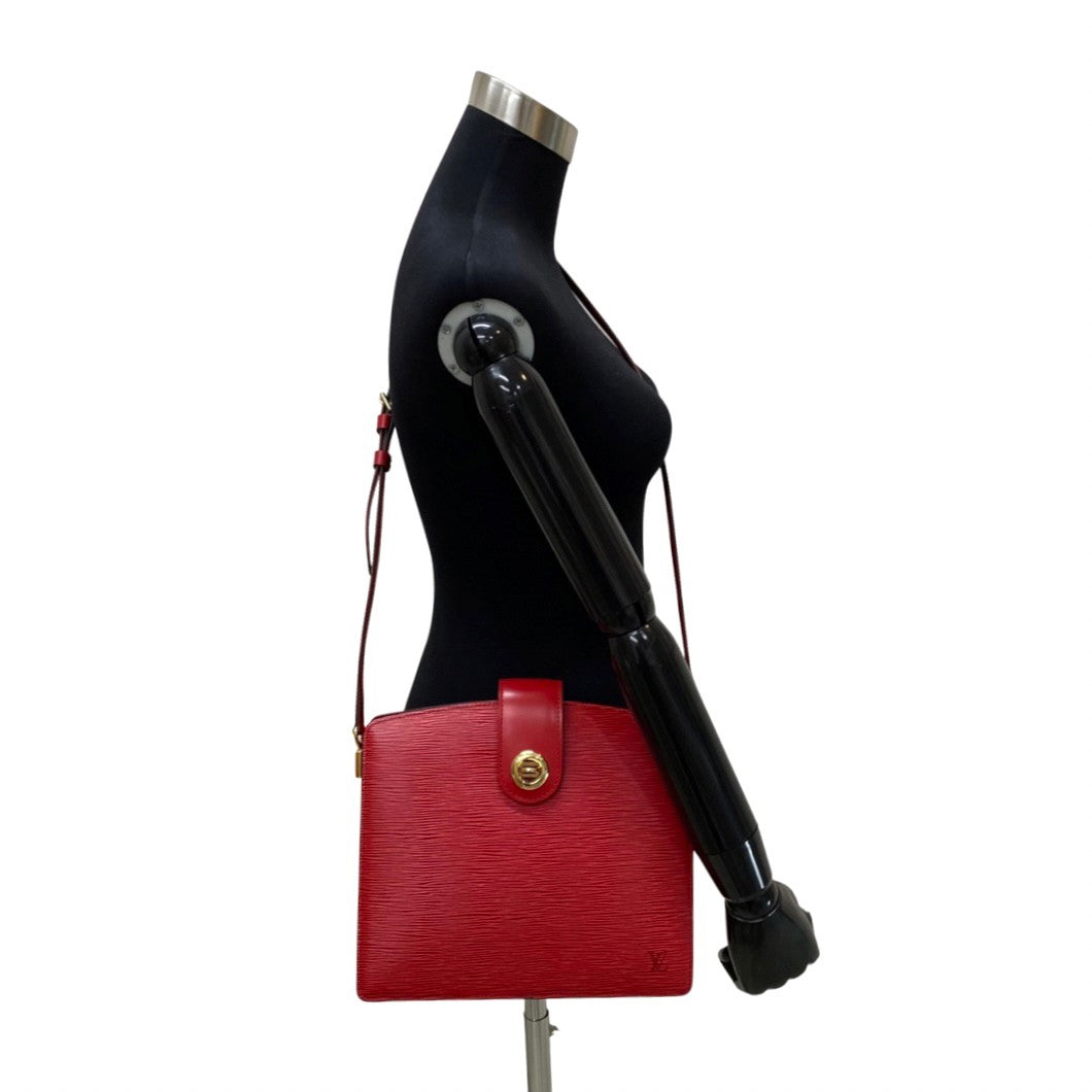 Louis Vuitton Capucines Leather Shoulder Bag M52347 in Good condition