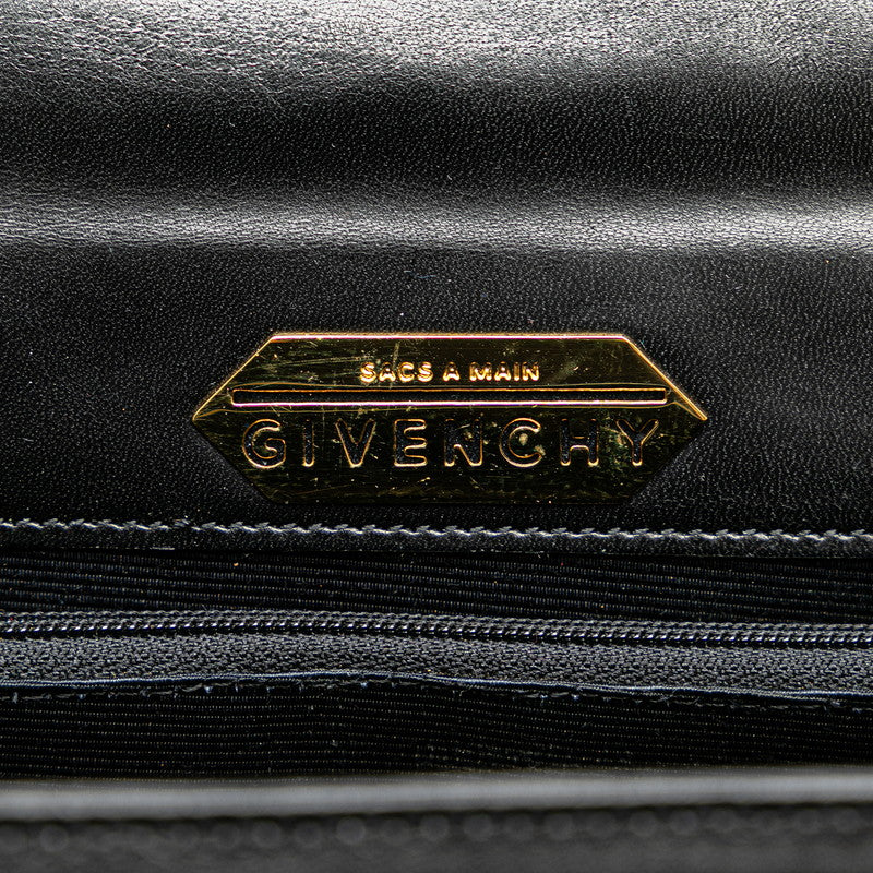 Givenchy 4G Logo Leather Handbag Black