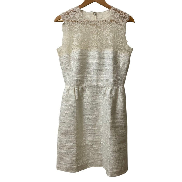 Valentino Lace Tweed Dress