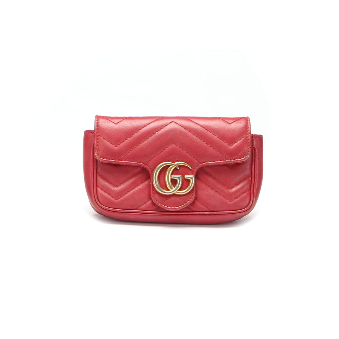 Super Mini GG Marmont Matelasse Crossbody Bag 476433