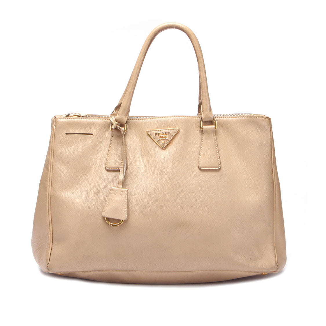 Saffiano Double Zip Galleria Tote