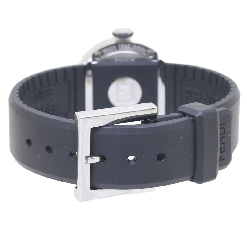 Fendi Stainless Steel Rubber Quartz Watch F802211