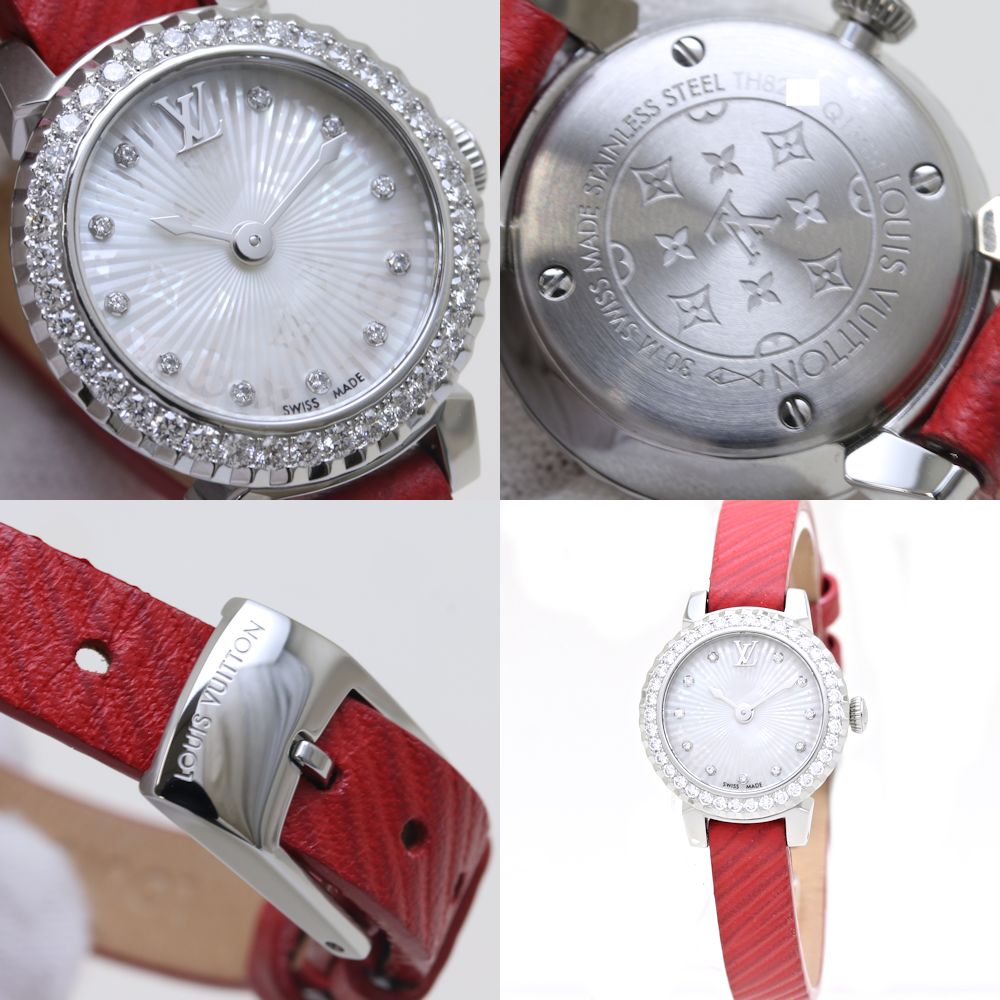 Louis Vuitton Tambour Bijou Diamond Quartz Watch