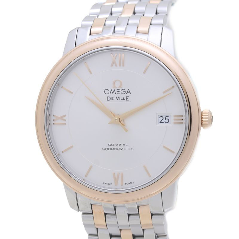 Omega De Ville Prestige Rose Gold Stainless Steel Watch