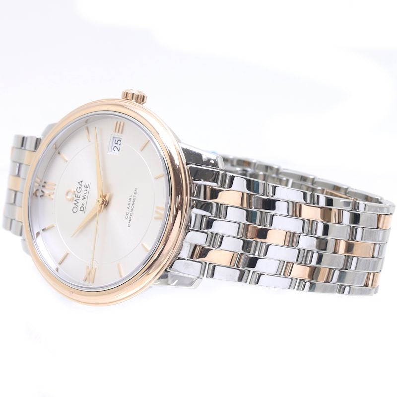 Omega De Ville Prestige Rose Gold Stainless Steel Watch