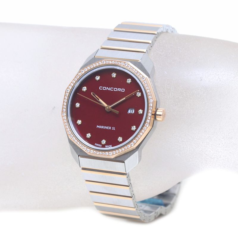 Concord Mariner SL Diamond Quartz Watch