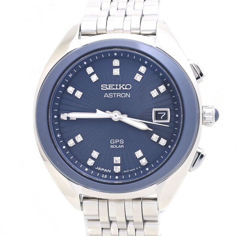 Seiko Astron STXD007 3X22-0AA0 Diamond Solar Watch