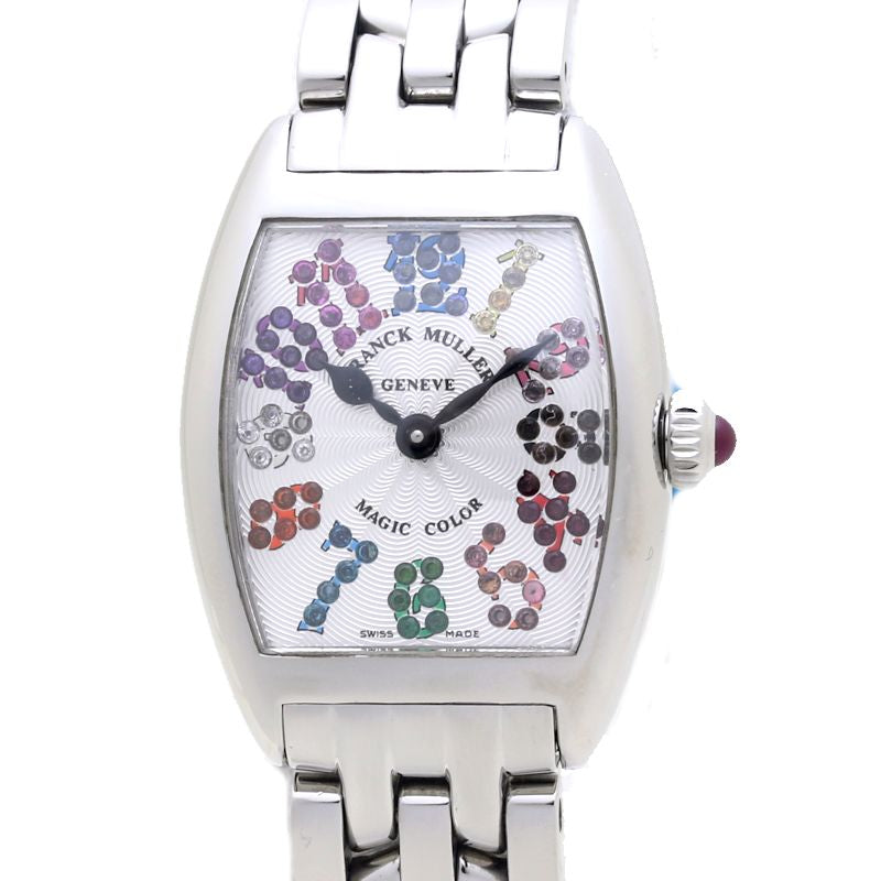 Franck Muller Tonneau Curvex Magic Color Quartz Watch