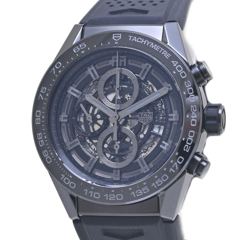 TAG Heuer Carrera Calibre Heuer 01 Ceramic Rubber Watch