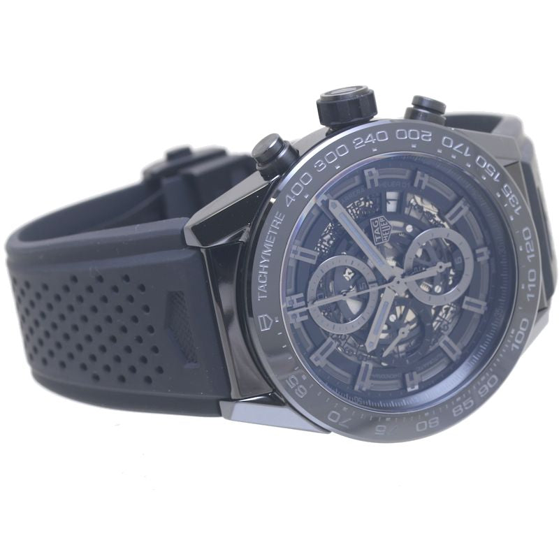 TAG Heuer Carrera Calibre Heuer 01 Ceramic Rubber Watch