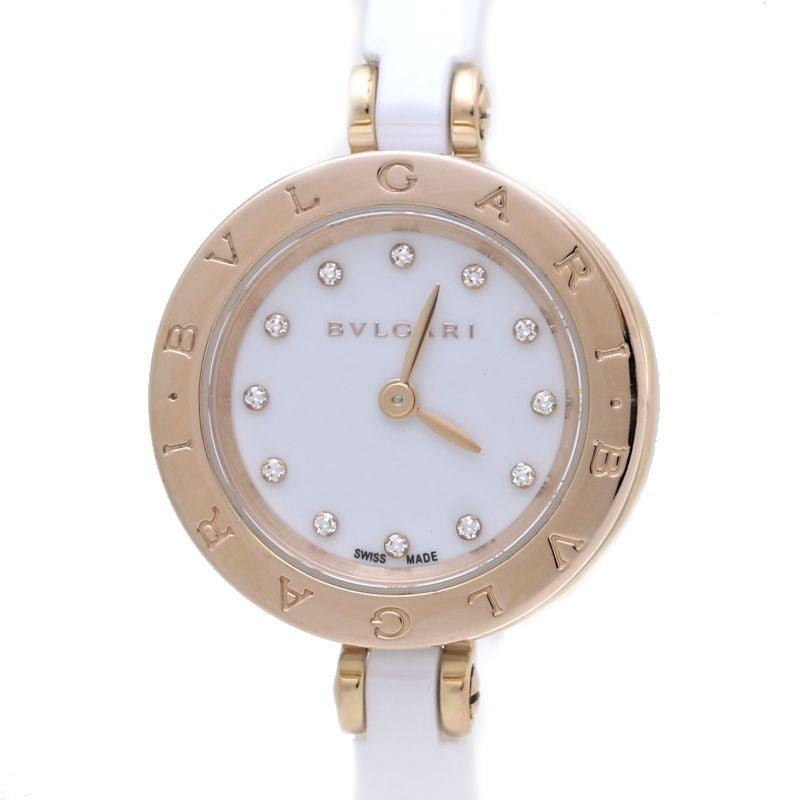 Bvlgari B.zero1 Pink Gold Diamond Quartz Watch