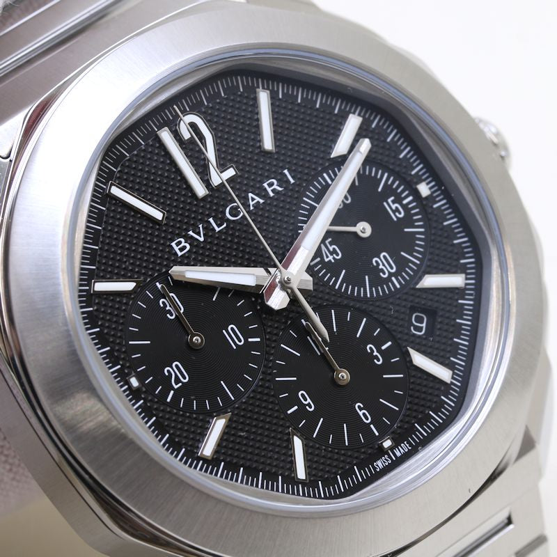 Bvlgari Octo Roma Chronograph 103471 Stainless Steel Watch