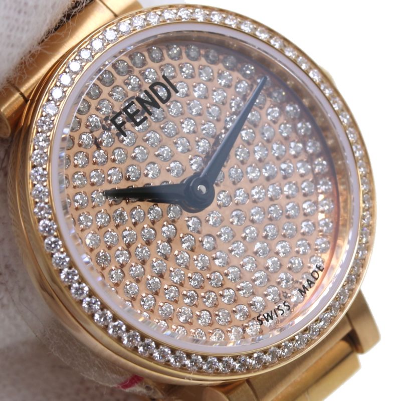 Fendi Forever FF Diamond Quartz Watch