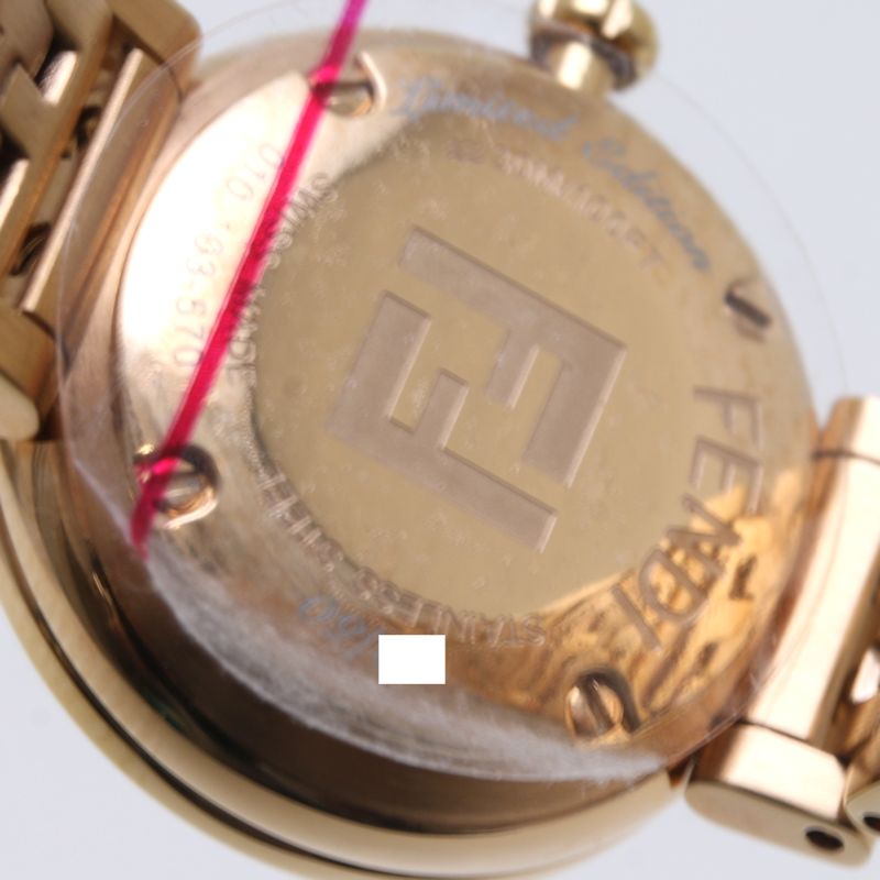 Fendi Forever FF Diamond Quartz Watch