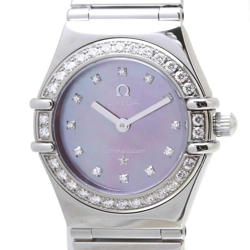 Omega Constellation Mini Diamond Quartz Watch