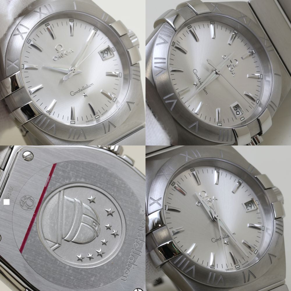 Omega Constellation Quartz Watch Stainless Steel