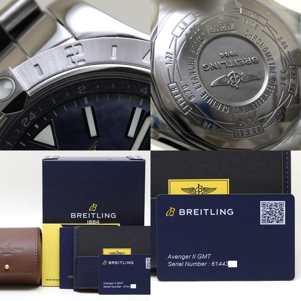 Breitling Avenger II GMT Automatic Watch