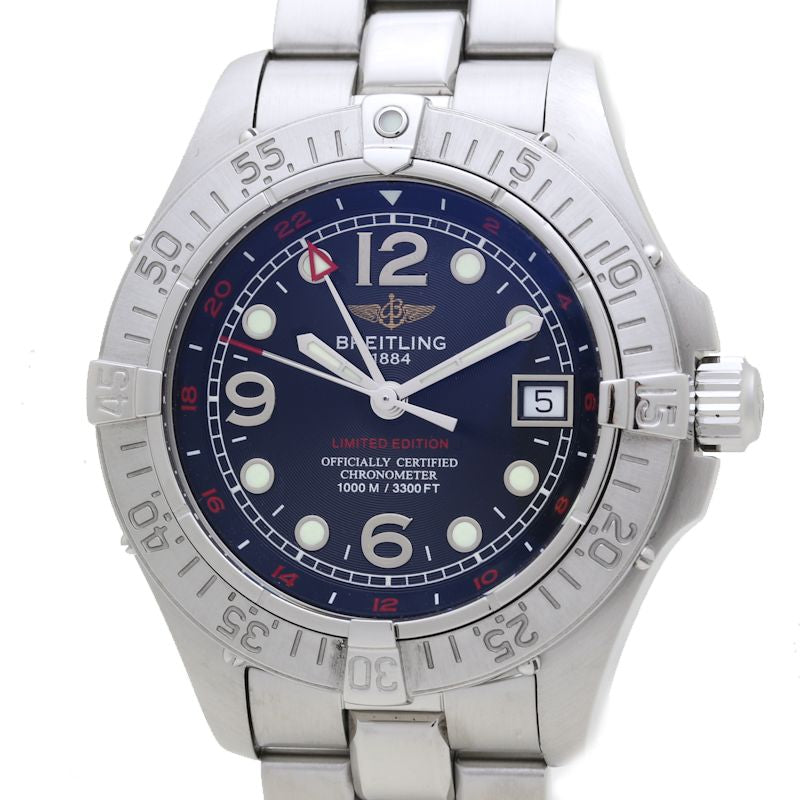 Breitling Superocean GMT Automatic Watch