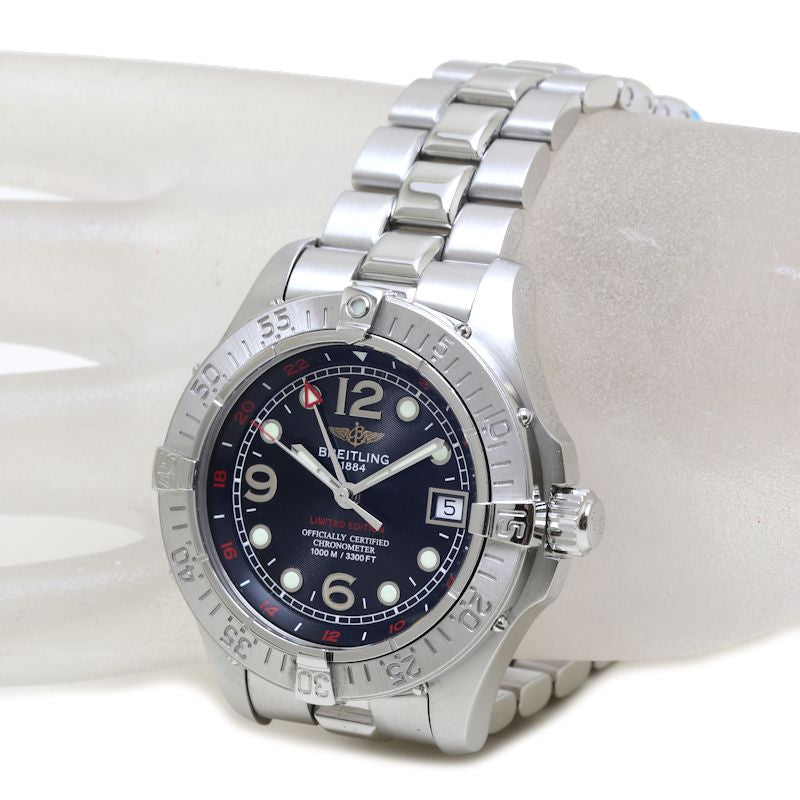 Breitling Superocean GMT Automatic Watch