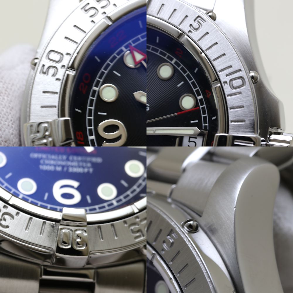 Breitling Superocean GMT Automatic Watch