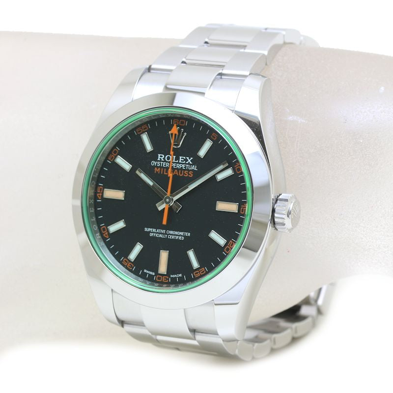 Rolex Milgauss 116400GV Stainless Steel Watch