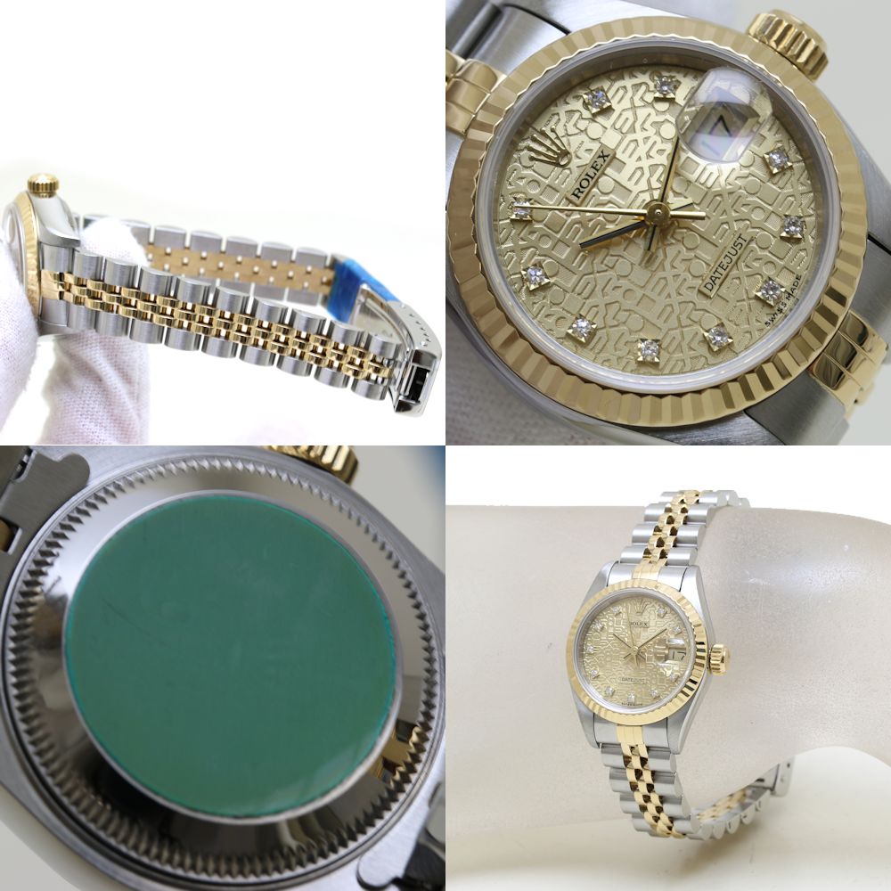 Rolex Datejust 10P Diamond 69173G Watch